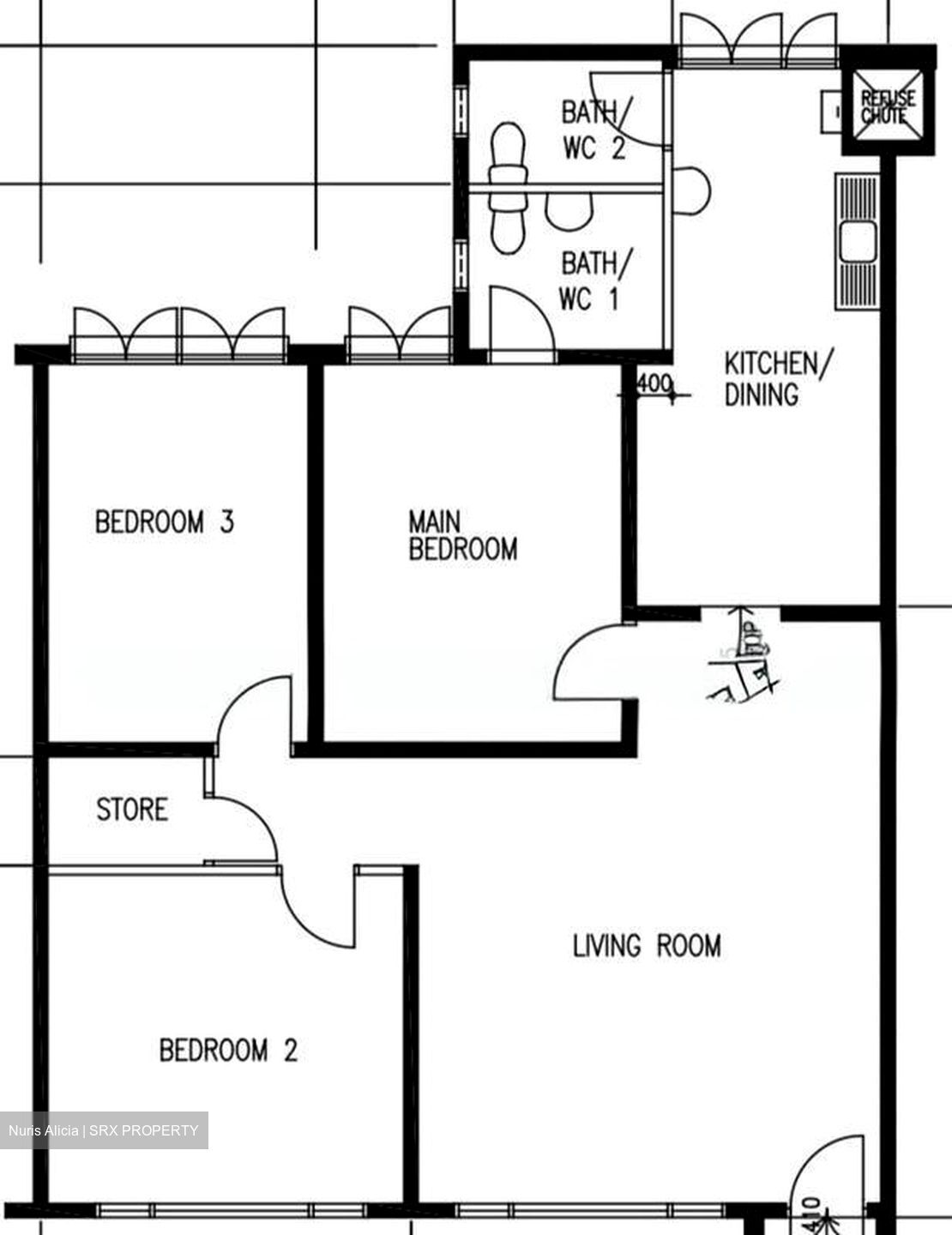Blk 93 Paya Lebar Way (Geylang), HDB 3 Rooms #556245151
